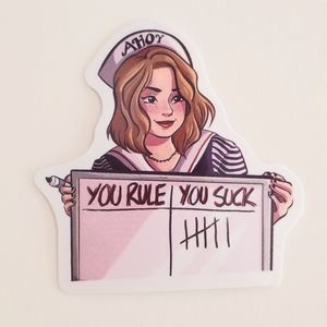 10/$10 Stranger Things Robin Sticker